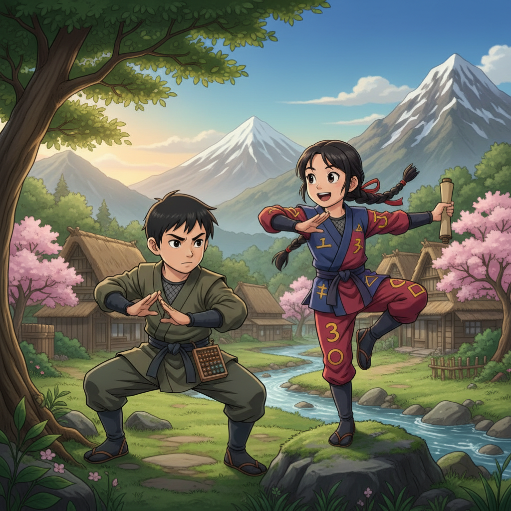 Ninja Math Challenge cover