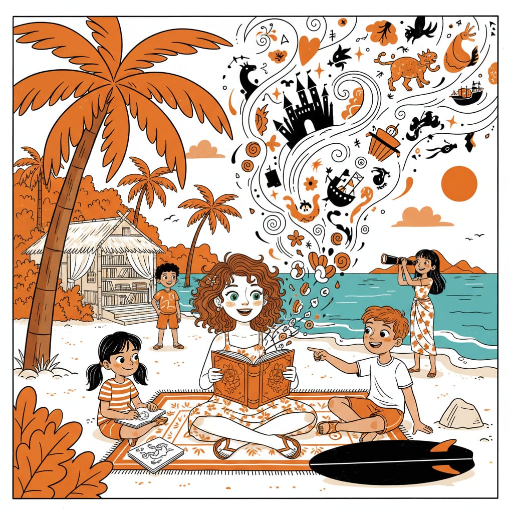 Lila's Island of Stories cover