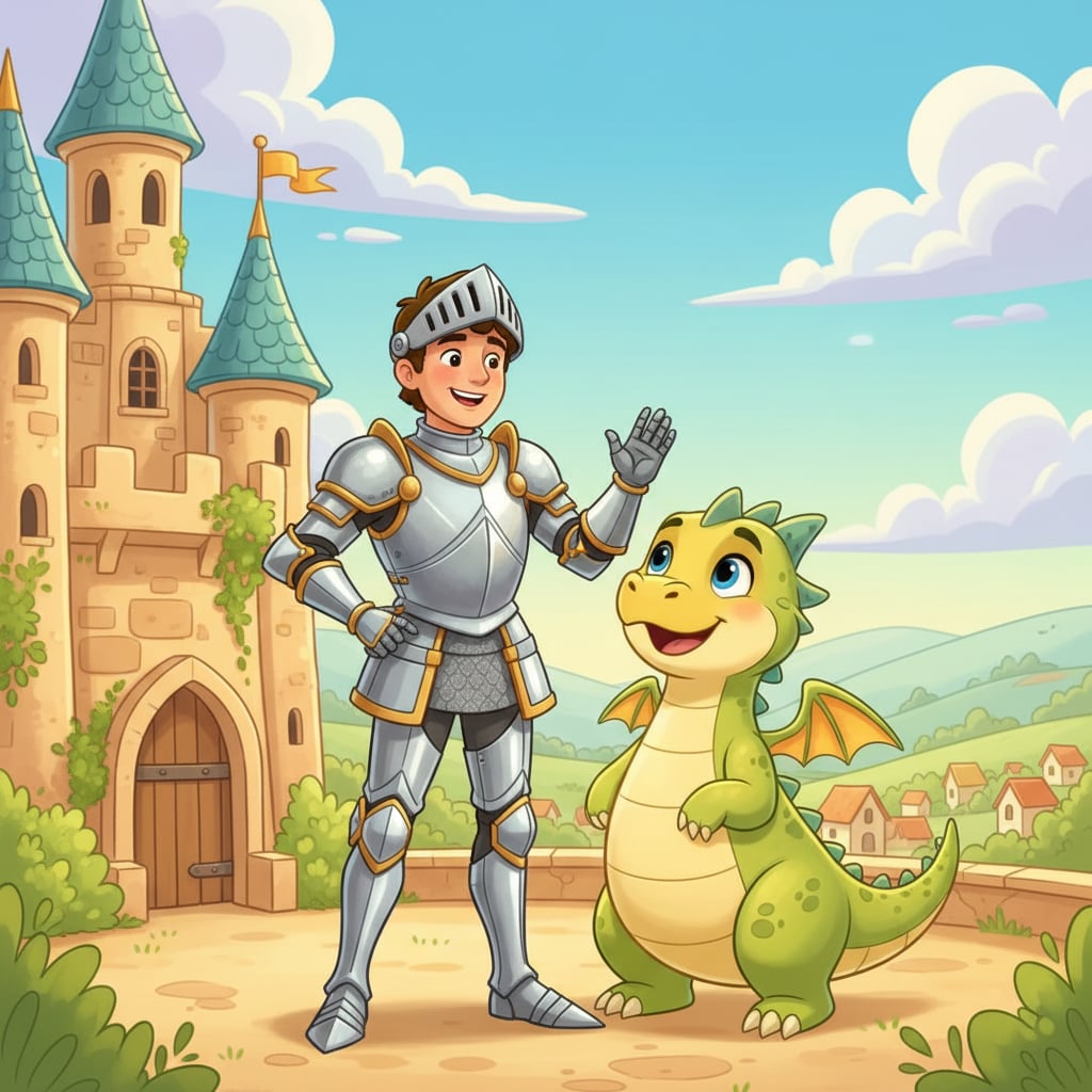 El Caballero Miguel y el Dragón Drago cover